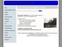 Tablet Screenshot of metropolsstatuary.com